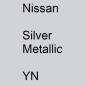 Preview: Nissan, Silver Metallic, YN.